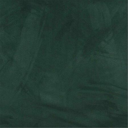 DESIGNER FABRICS 54 in. Wide Hunter Green- Microsuede Upholstery Grade Fabric C066